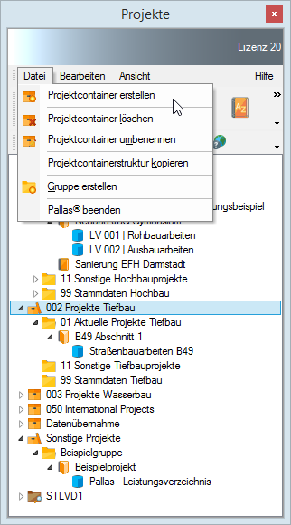 p_projektcontainer_erstellen